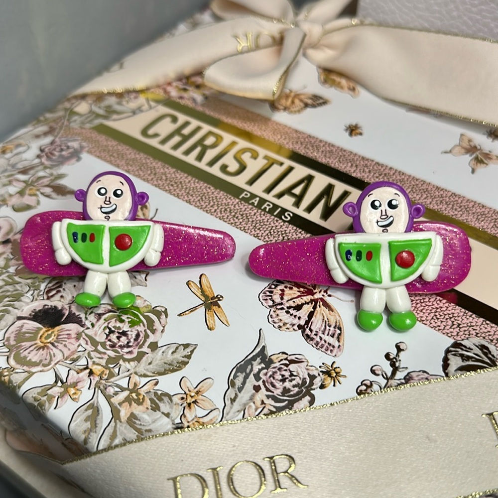 Buzz Lightyear Hair Clips Set Of Two